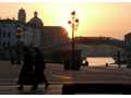 Venice sunrise nuns